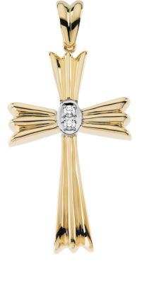 Diamond Cross Pendant