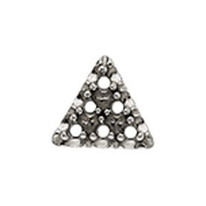 Triangle Shaped 6-Stone Cluster Top