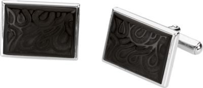 Genuine Carved Onyx Cuff Links