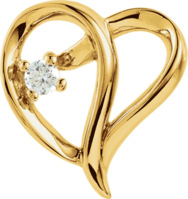 Heart Design Earring Mounting