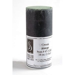 Green Polishing Rouge, Medium-Fine, Tube, 1LB