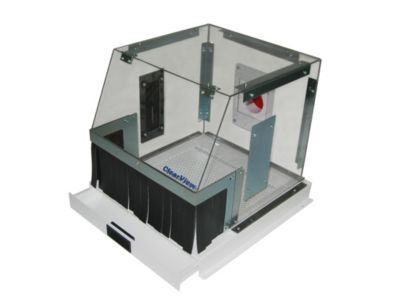 Clearview Polishing Hood with Drawer
