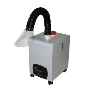 HEAVY DUTY 4 STATION WITH 4 ARMS SOLDER & RHODIUM FUME EXTRACTOR