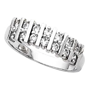 Double Row Anniversary Ring Mounting