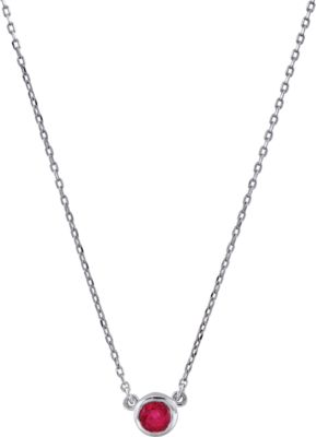 Round Bezel Necklace Center