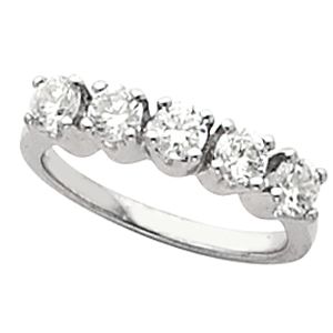 5-Stone Anniversary Ring Mounting