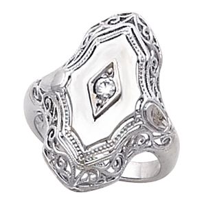 Vintage Design Solitaire Ring Mounting