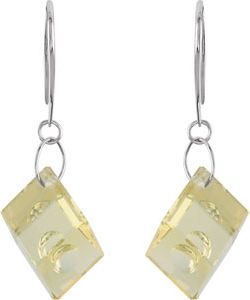 Genuine Lime Quartz Earrings