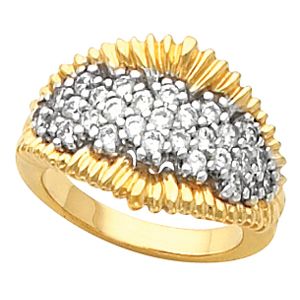Cluster Accent Ring Mounting