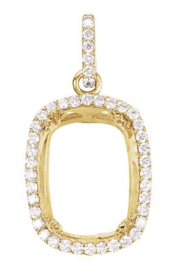 1/2 ct tw Diamond Semi-Mount Pendant