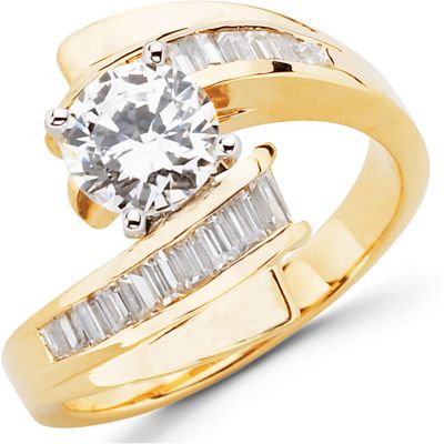 Accented Engagement Peg Remount