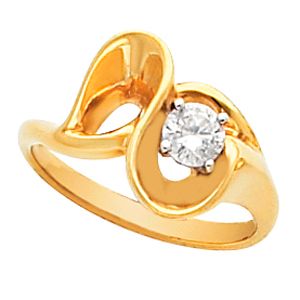 Solitaire Engagement Ring Mounting
