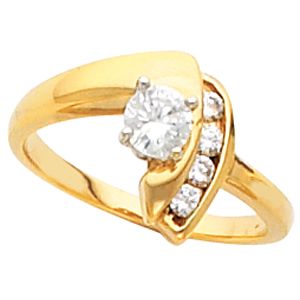 Engagement Ring Mounting & Band
