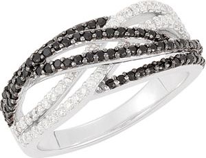 Genuine Spinel & Diamond Ring