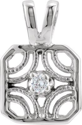 Filigree Pendant Mounting 