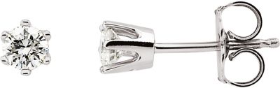 I₁ G-H Diamond Friction Post Stud Earrings