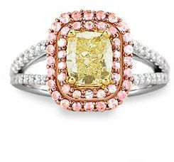 Halo-Style Split Shank Engagement Ring or Band Mounting