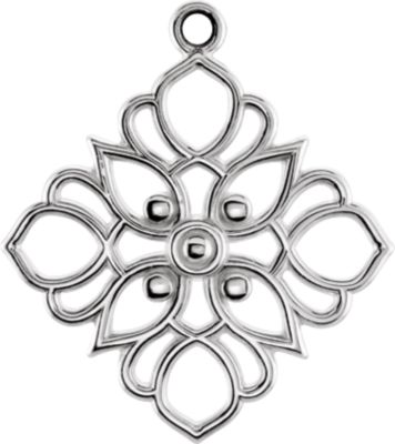Decorative Dangle Component with Jump Ring