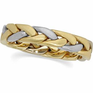 4.5mm Two-Tone Handwoven Band
