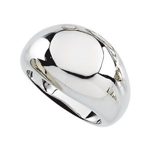 10mm, 12mm, or 14mm Dome Ring