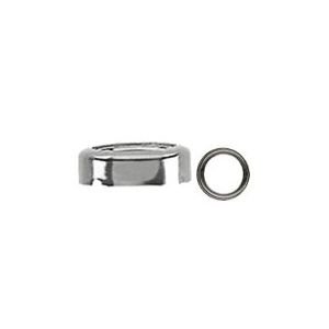 Round Cabochon Bezel Setting