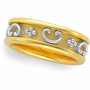 6.5mm Etruscan-Inspired Band