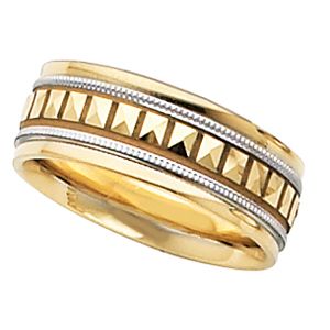 7.75mm Two Tone Design Band