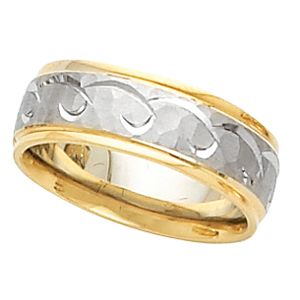 6.75mm Two Tone Design Band