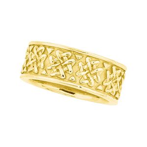 8.25mm Woven Design Band