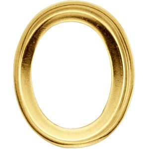 Oval Cabochon Bezel Setting