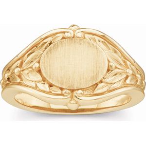 Gold Fashion Signet Ring