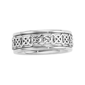 7mm Celtic-Inspired Band