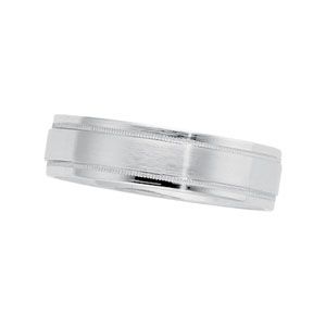 6.25mm Stainless Steel Comfort-Fit Band