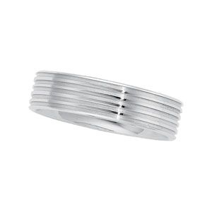 6.25mm Stainless Steel Comfort-Fit Band