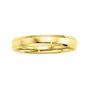4mm Comfort-Fit Beveled Edge Band