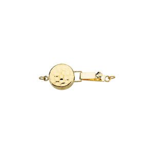 Patterned Circle Clasp