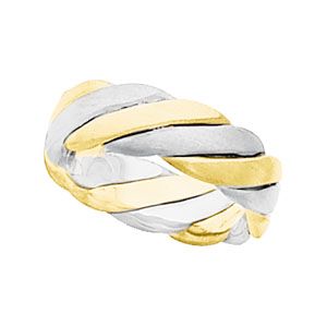 6mm Two-Tone Handwoven Band