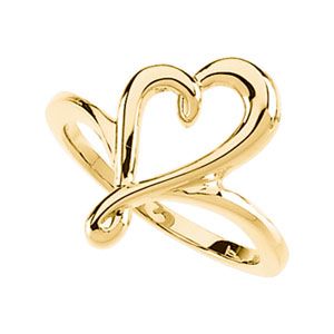 Open Heart Ring