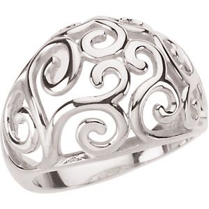 Scroll Fashion Ring
