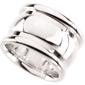 Ladies Sterling Silver Fashion Ring