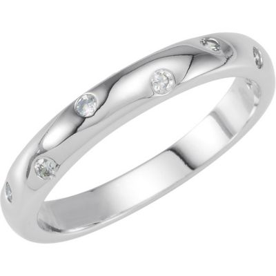 Stackable CZ Ring