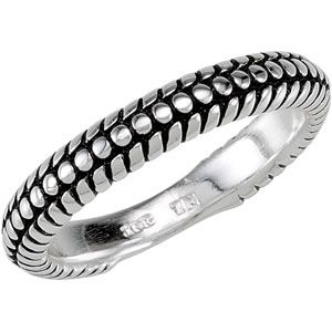 Stackable Metal Fashion Ring