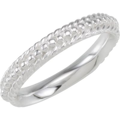 Stackable Metal Fashion Ring