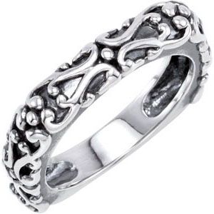 Stackable Metal Fashion Ring