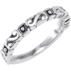 Stackable Metal Fashion Ring