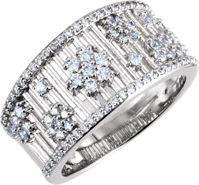 Etruscan-Inspired Ring Mounting for Diamonds
