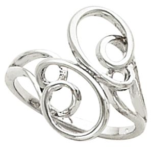  Metal Fashion Ring 