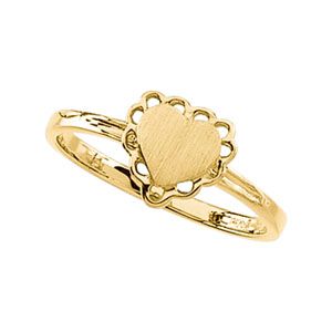 Heart Signet Ring