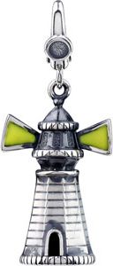 Enamel Light House Charm