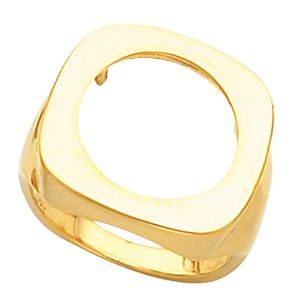 Ladies Coin Ring Mounting